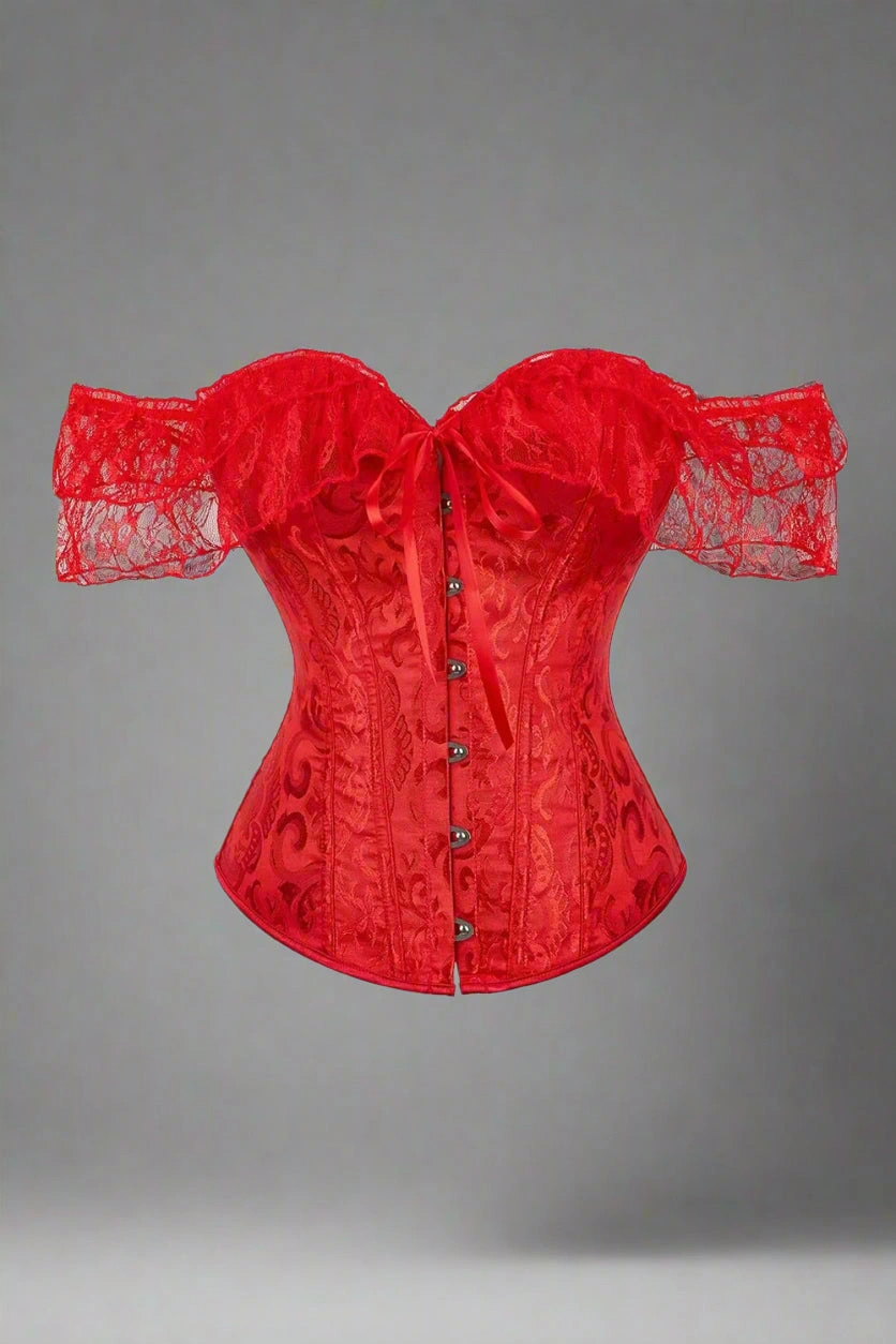 Corsead Mhaisiúil Lace Osbheartach: Saoirse, Grá agus Glamour. Baineann tú!